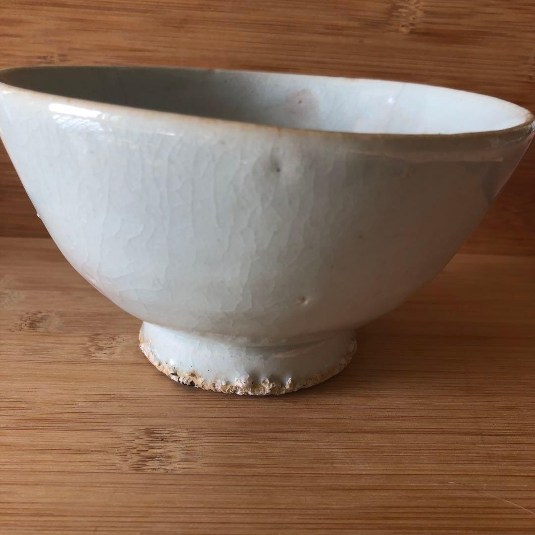 李朝 白磁 中椀 ② 高麗白磁 盃 アンティーク