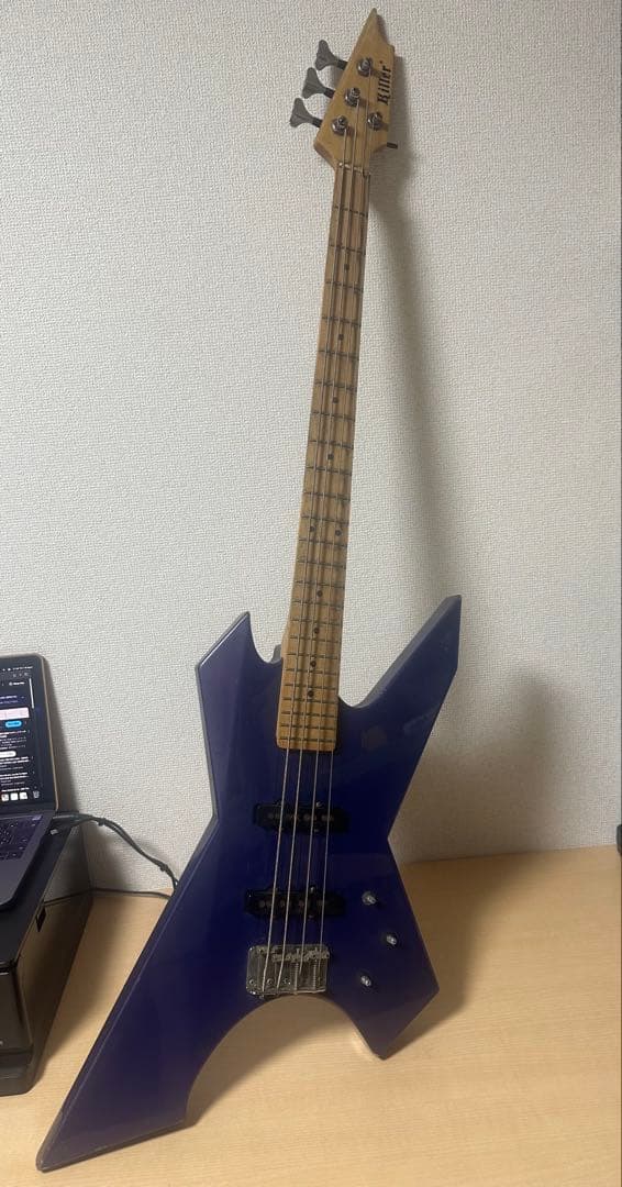 Killer 紫色 4弦エレキベース