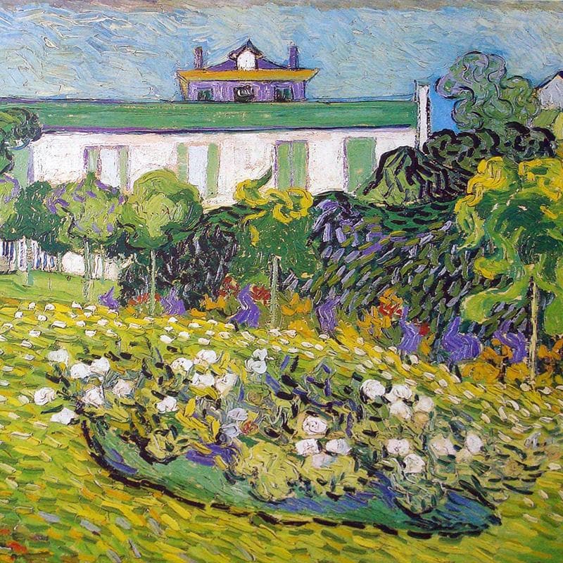 額装品/ドービニーの庭 1890/フィンセント ファン ゴッホ/ポスター/アート