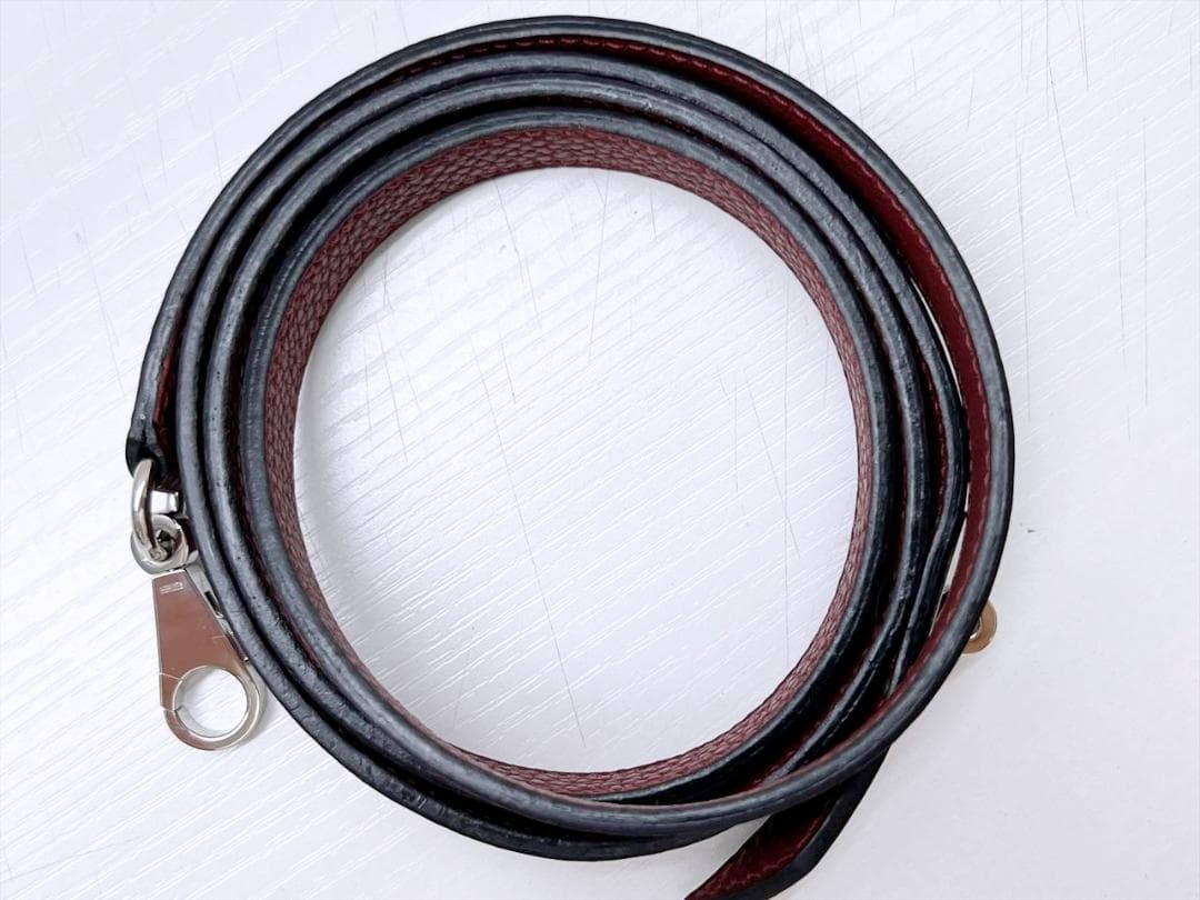 使用感なし　HERMES　エルメス　ケリー　ドッグリード　レザー　ペット　□I