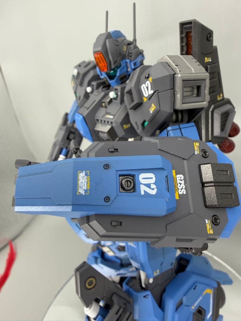 1/100 GZSS-OX グスGUS塗装完成品海外製ガンプラ系 Bライト発光