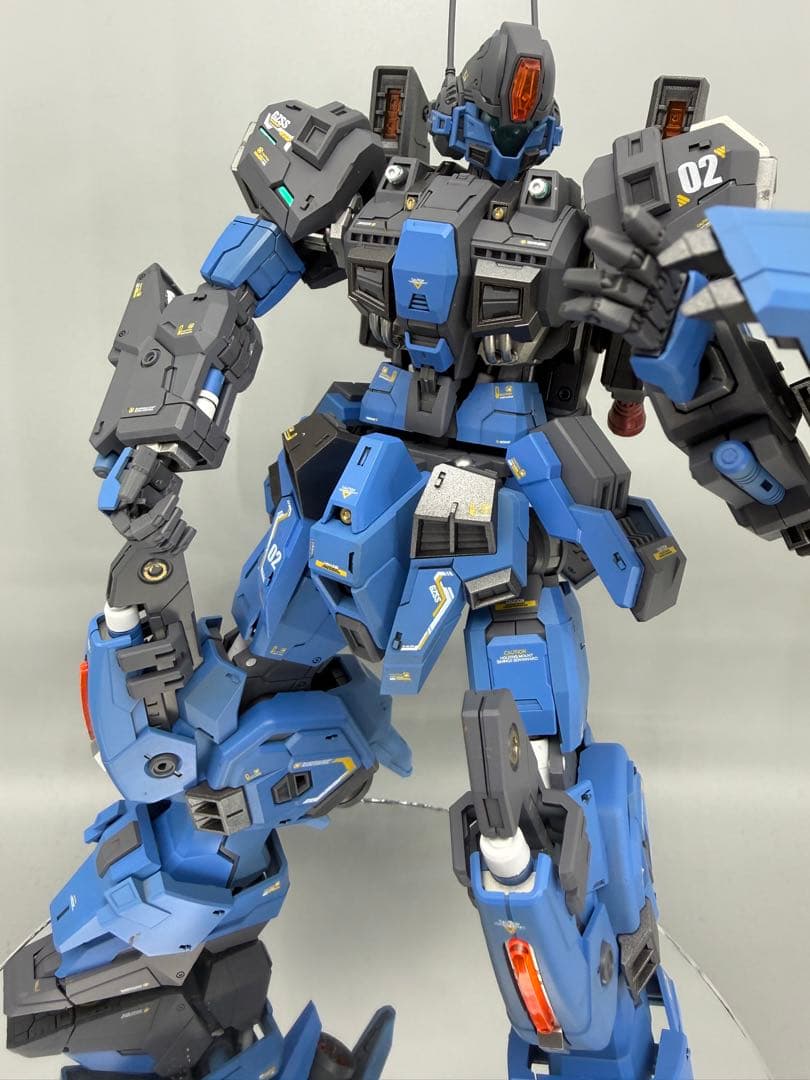 1/100 GZSS-OX グスGUS塗装完成品海外製ガンプラ系 Bライト発光