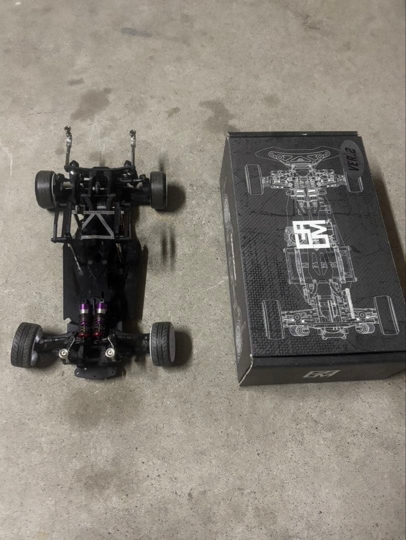 オーバードーズ OVERDOSE ガルム シャーシ　モーターセット　ドリラジ