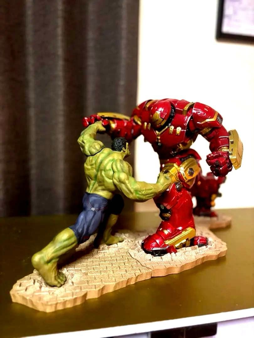 コトブキヤ ARTFX+ ハルク VS ハルクバスター 全長50cm 豆魚雷限定