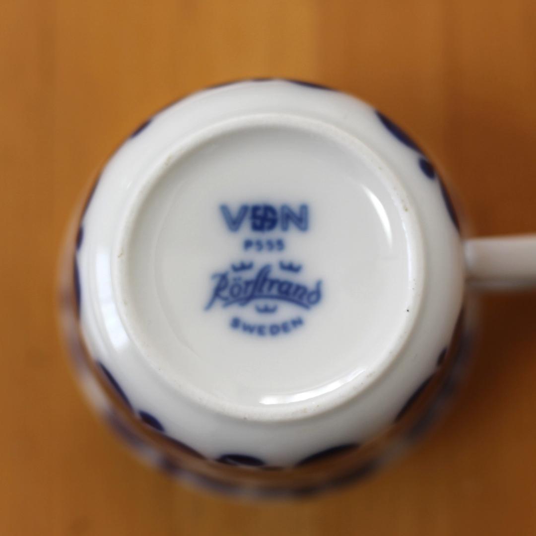 【ヴィンテージ】ロールストランド　Mon Amie　コーヒーカップ04　北欧食器