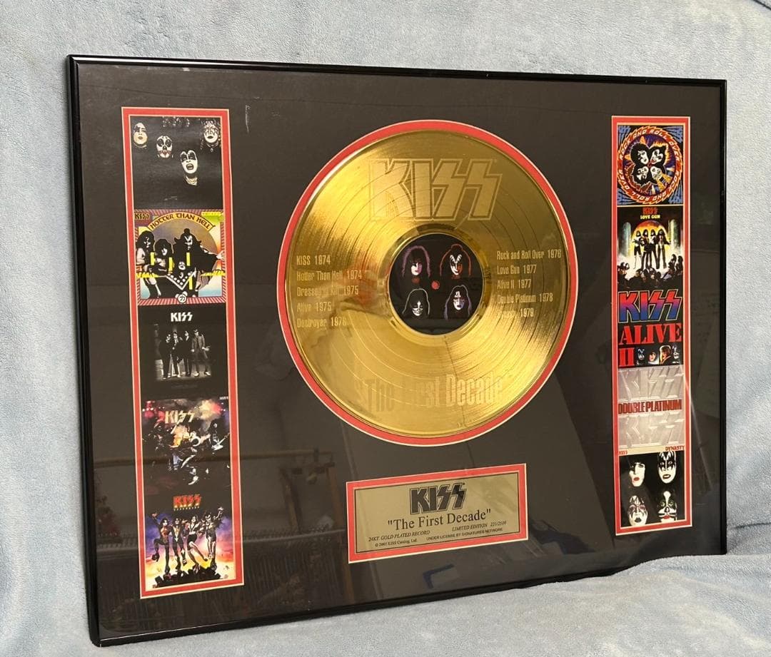 #キッス KISS 24kt ゴールドレコード