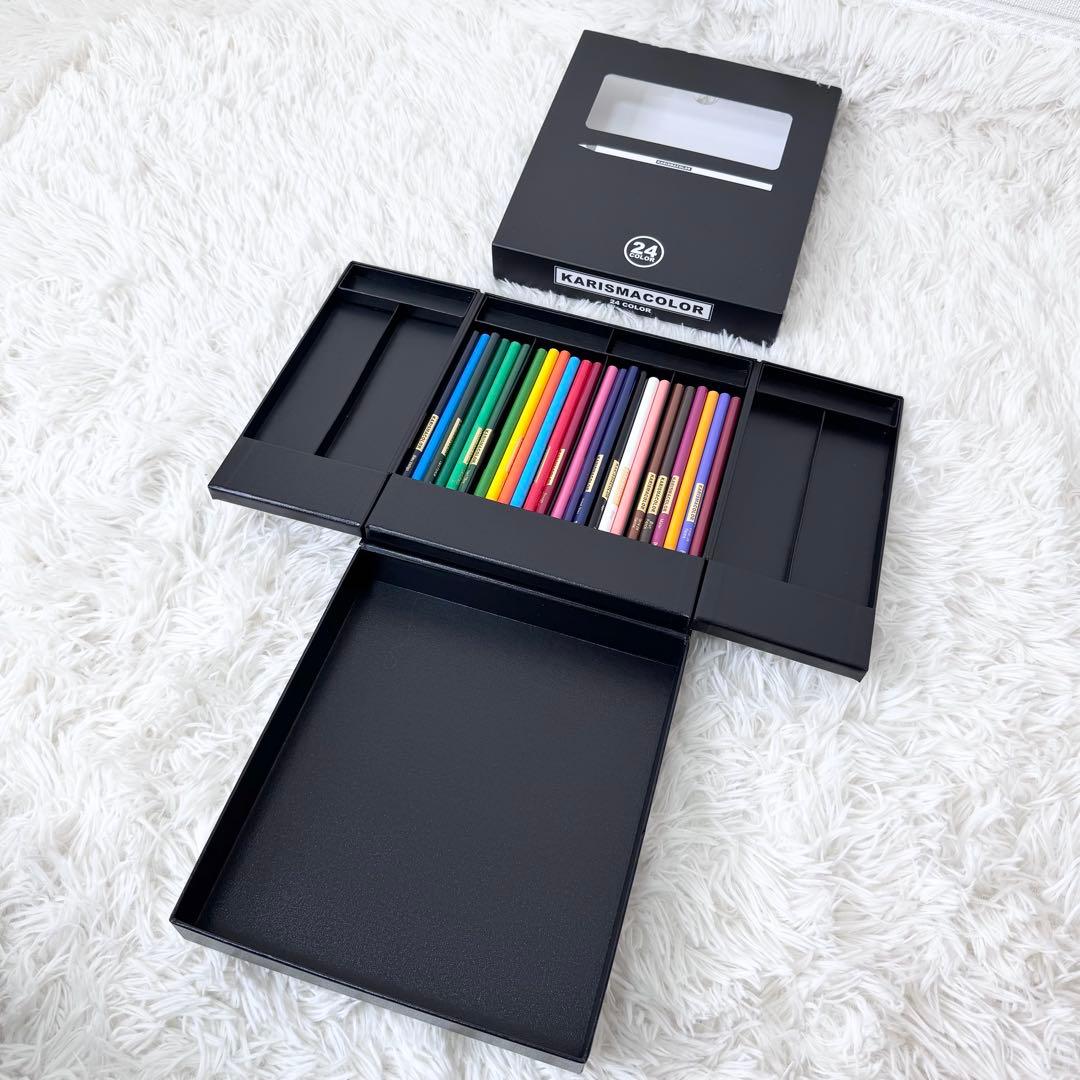【新品未使用】KARISMACOLOR カリスマカラー 色鉛筆 24色