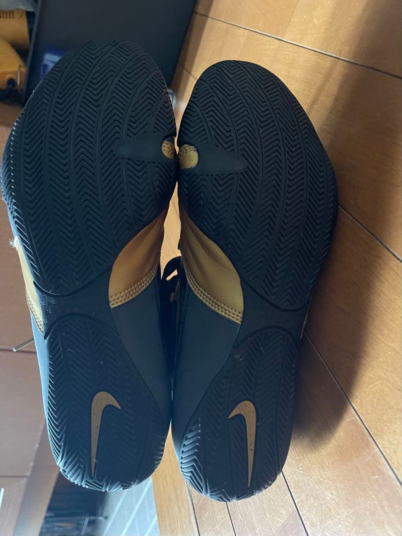 Nike ボクシングシューズ 黒/金