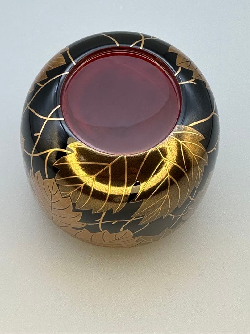 茶道具　棗　若島孝雄　蔦蒔絵　宗完