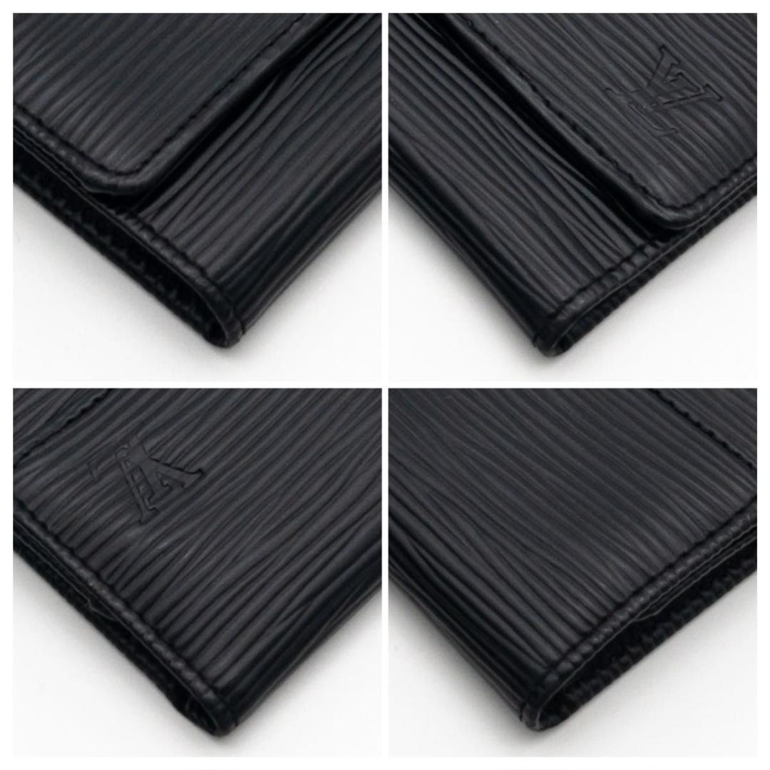 【極美品】ルイヴィトン　ミュルティクレ6 エピ　キーケース　黒