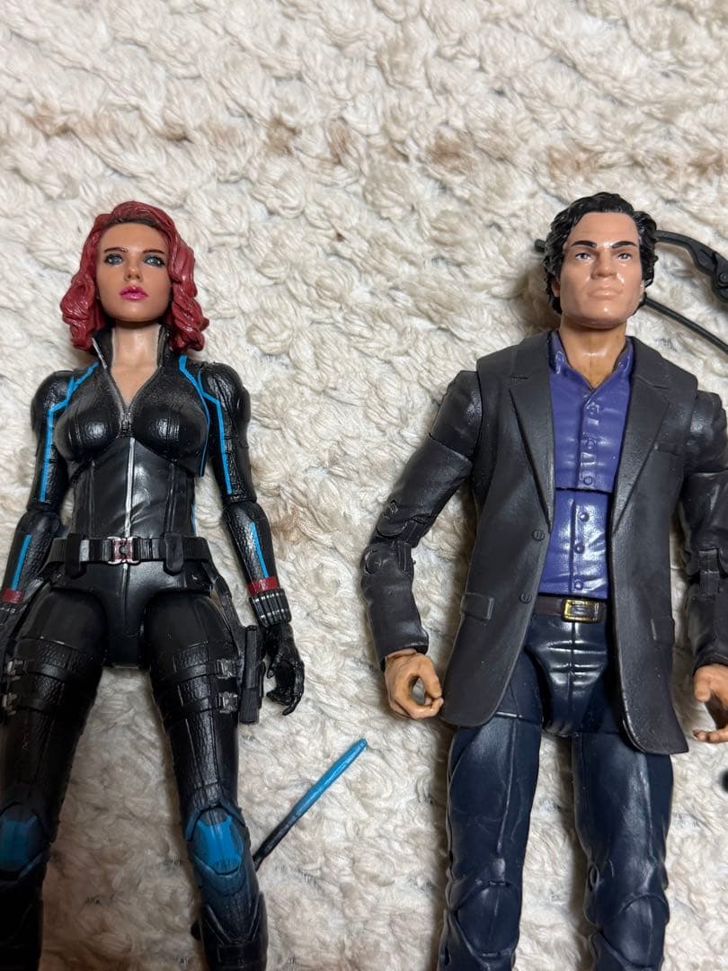 マーベルレジェンド　ハルク　ホークアイ　ブラックウィドウ　セット