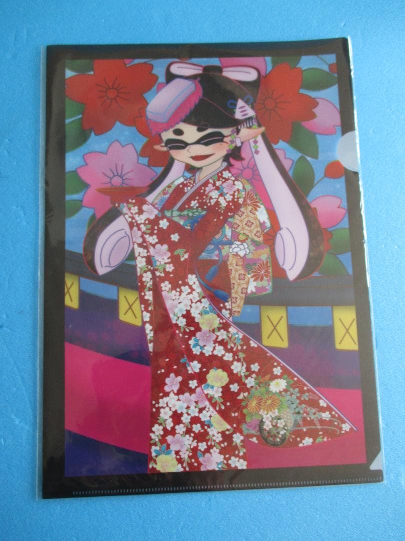 スプラトゥーン◎シオカラーズ　クリアファイル2種◎ホタルアオリハイカラむすめ