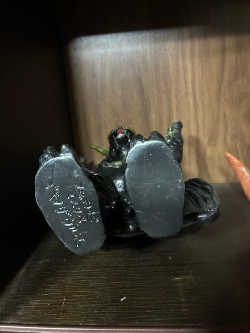当時物　ゴキノザウルス　ソフビ　スペクトルマン　怪獣　ブルマァク　マルサン