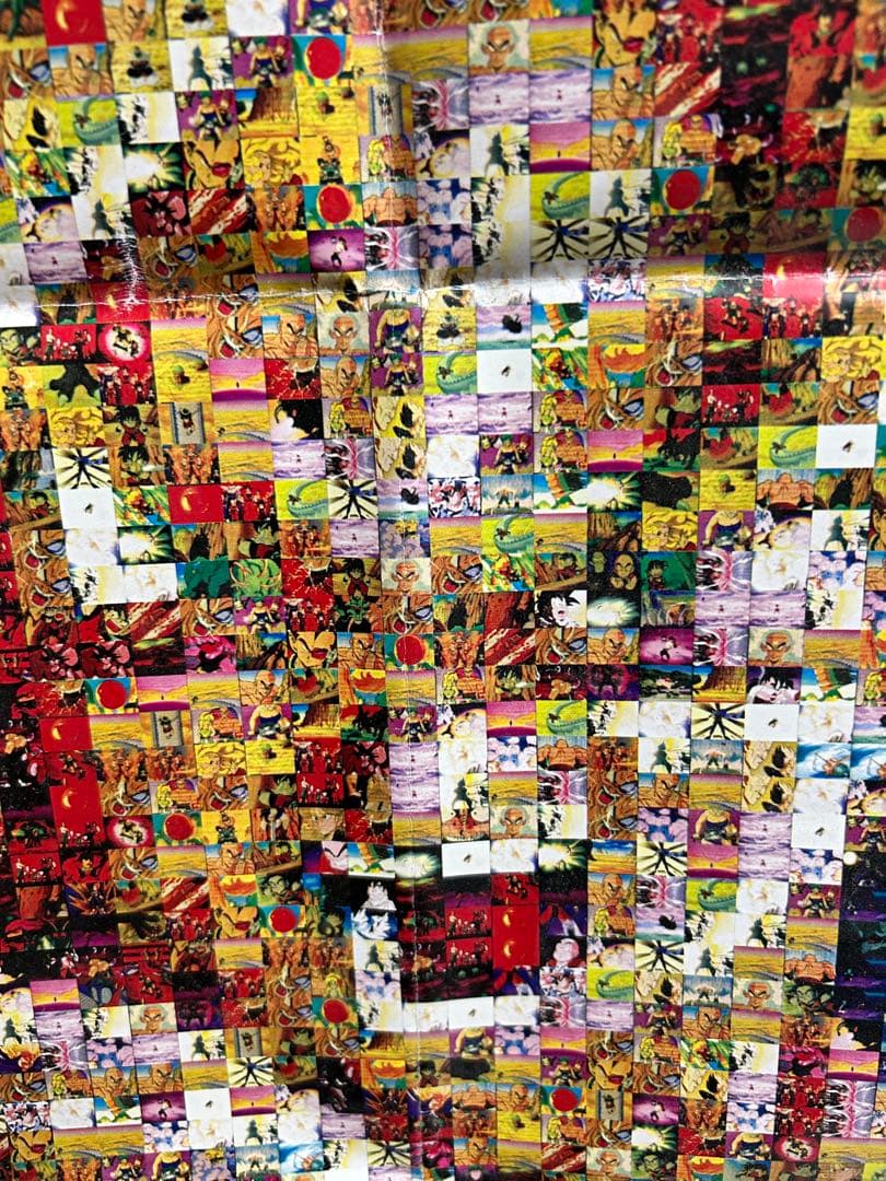 ドラゴンボール　モザイクアート　孫悟空　ポスター　超希少