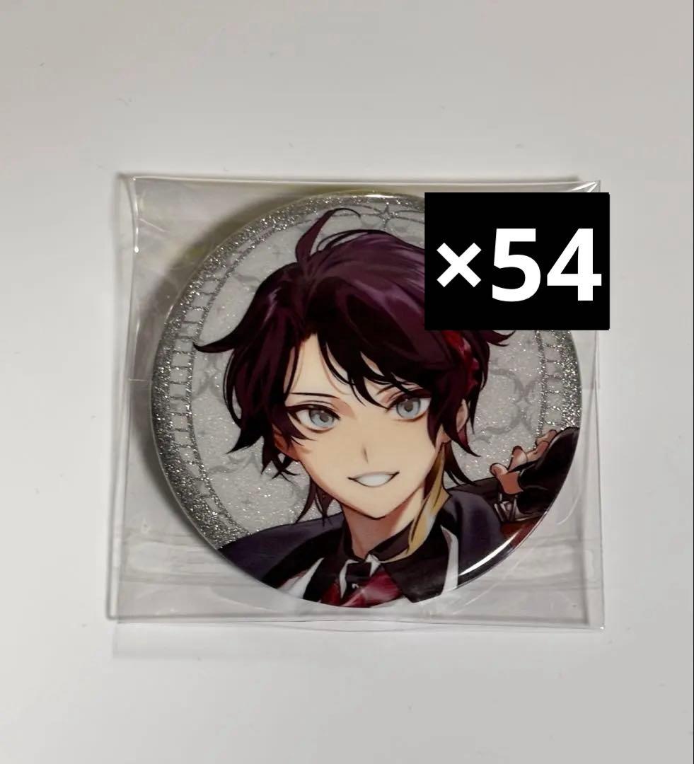 三枝明那 探偵と助手 缶バッジ 白