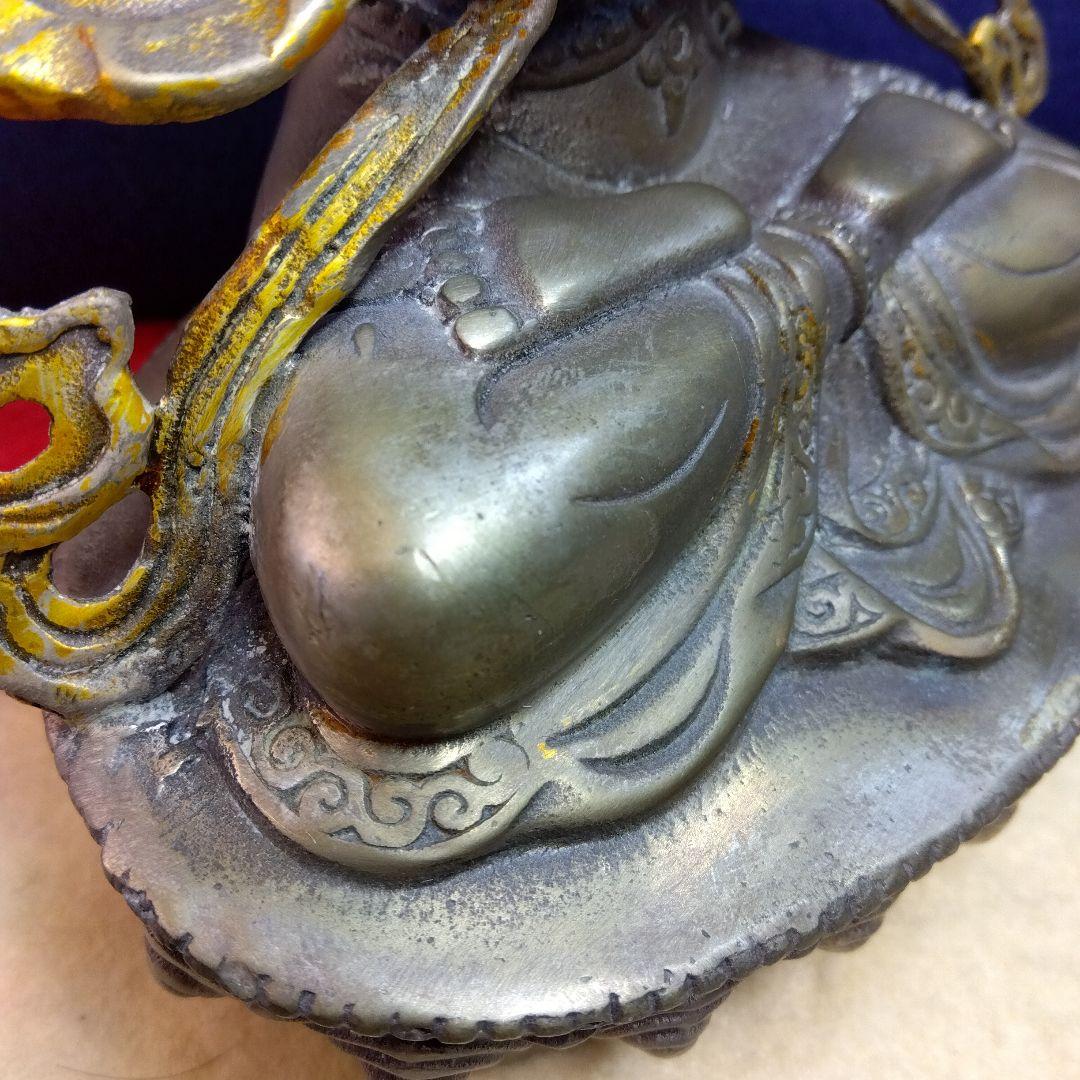 チベット仏像　四肩観世音菩薩