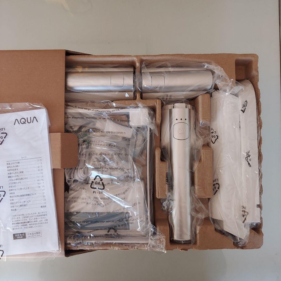 AQUA AQC-HD1P(W) コードレスハンディクリーナー