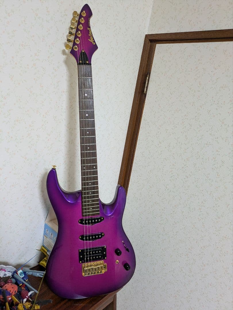 アリアプロⅡ　パープル エレキギター