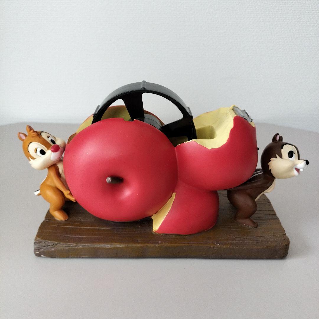 チップとデール リンゴ型　テープカッター