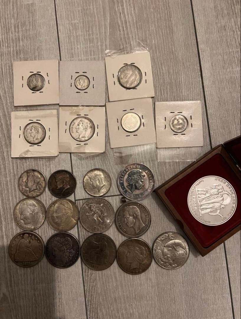 旧貨幣・銀貨コレクション 約20枚