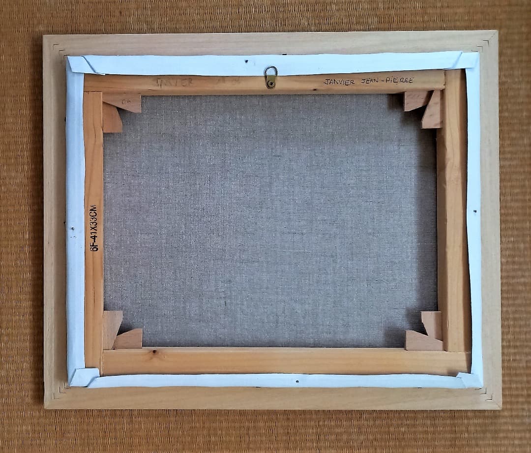 フランス人画家による絵画（油絵）