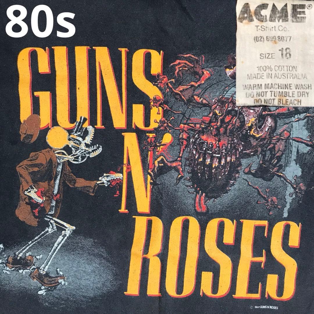 激レア 発禁 ガンズアンドローゼズ Guns N' Roses 1987年製