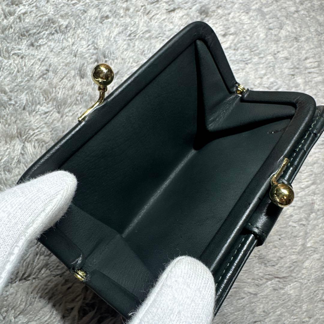 COACH コーチ オールドコーチ 二つ折り財布 本革 レザー がま口
