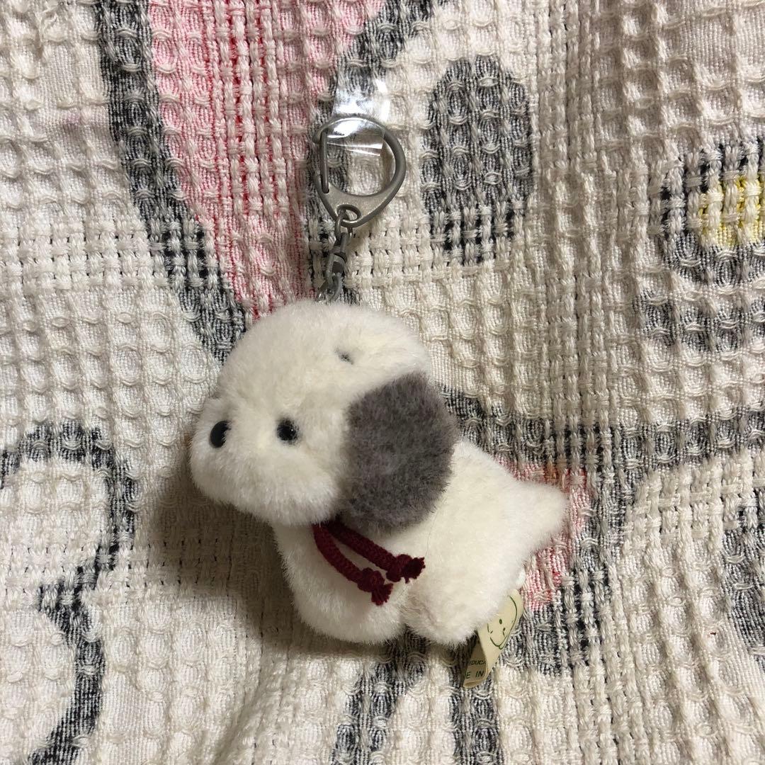 オリエンタルトーイ　うめ吉　ふるえるぬいぐるみキーホルダー　中古品