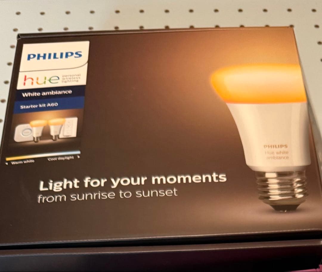 Philips Hue スマート電球 E26 Alexa対応 電球色 60W