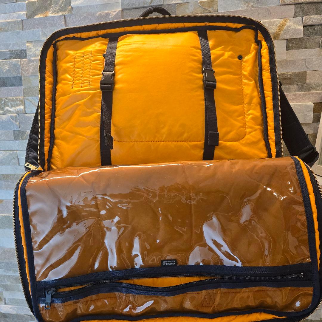 極美品　PORTER ポーター　タンカー　2way　ショルダーバッグ　ネイビー