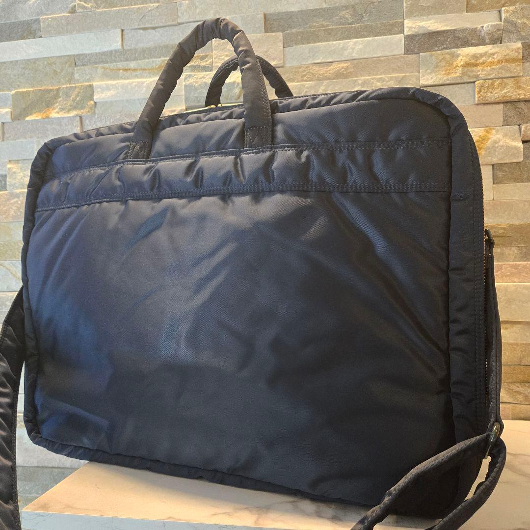 極美品　PORTER ポーター　タンカー　2way　ショルダーバッグ　ネイビー