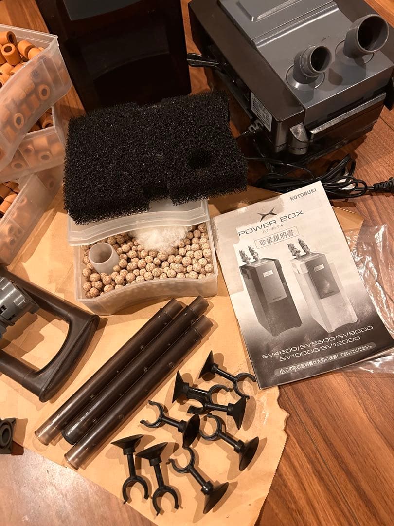 KOTOBUKI パワーボックスフィルター SV9000X 外部式 濾過材