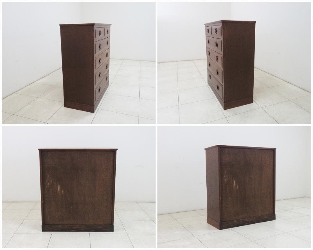 希少 吉田璋也 鳥取民藝 辰巳木工 整理タンス ヴィンテージ チェスト 検柳宗悦