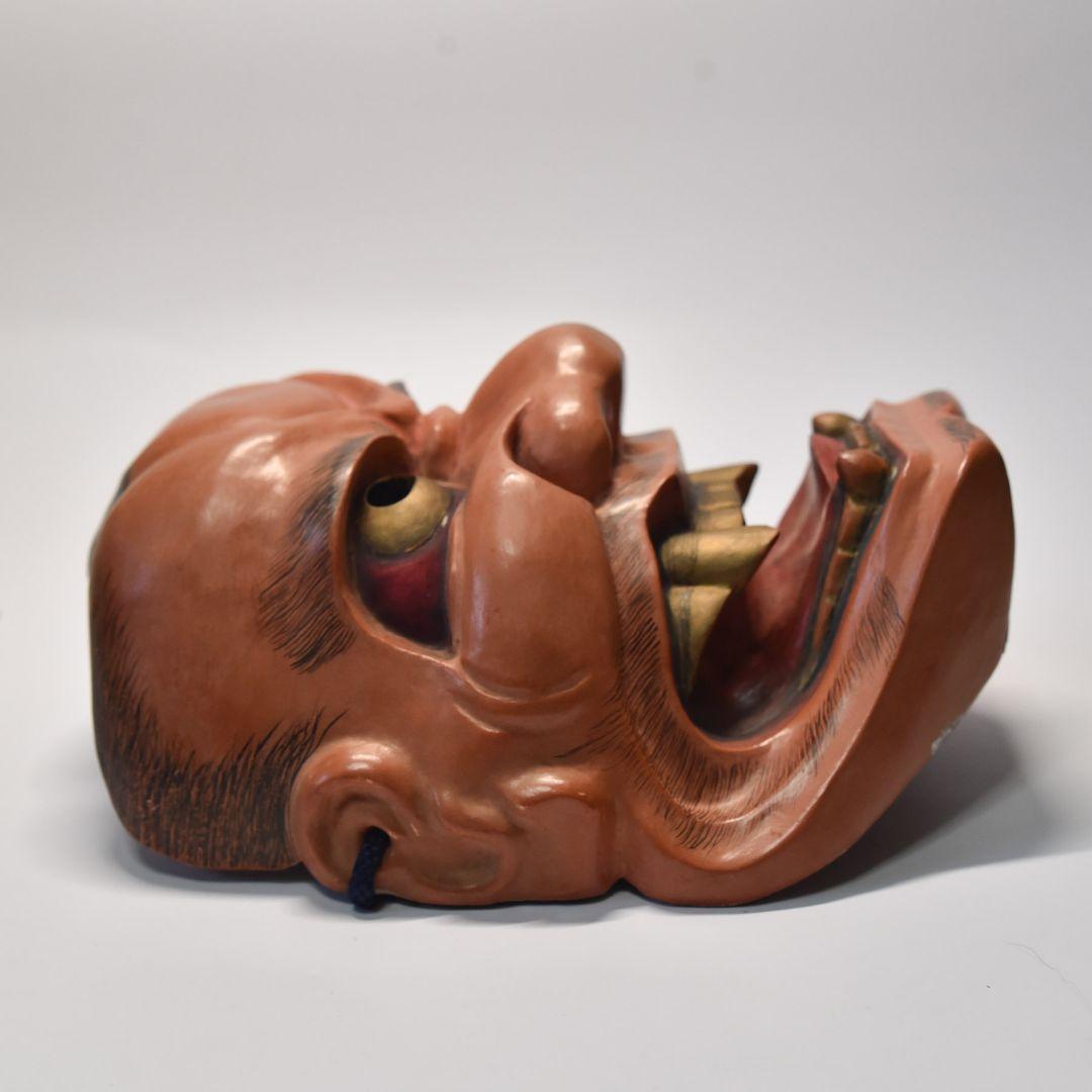 能面 獅子口 能面袋付 (M2)