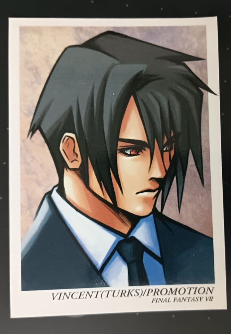 ファイナルファンタジーアートミュージアム プロモーションカード ヴィンセント