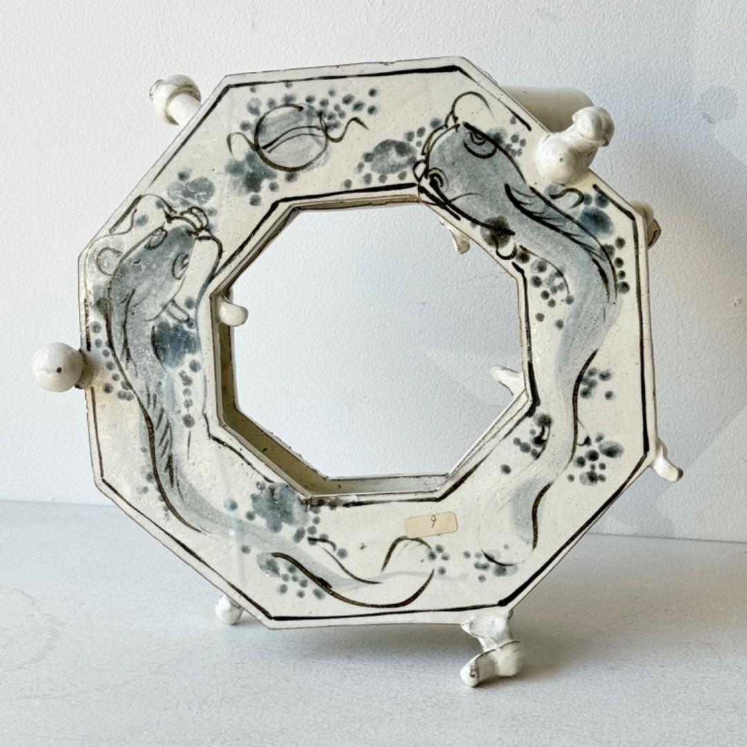 【値引】走泥社　佐藤敏　染付の注器