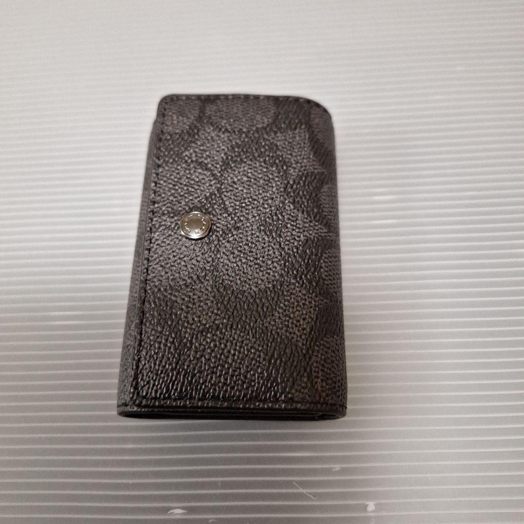 ラッピング済み　COACH 新品　キーケース