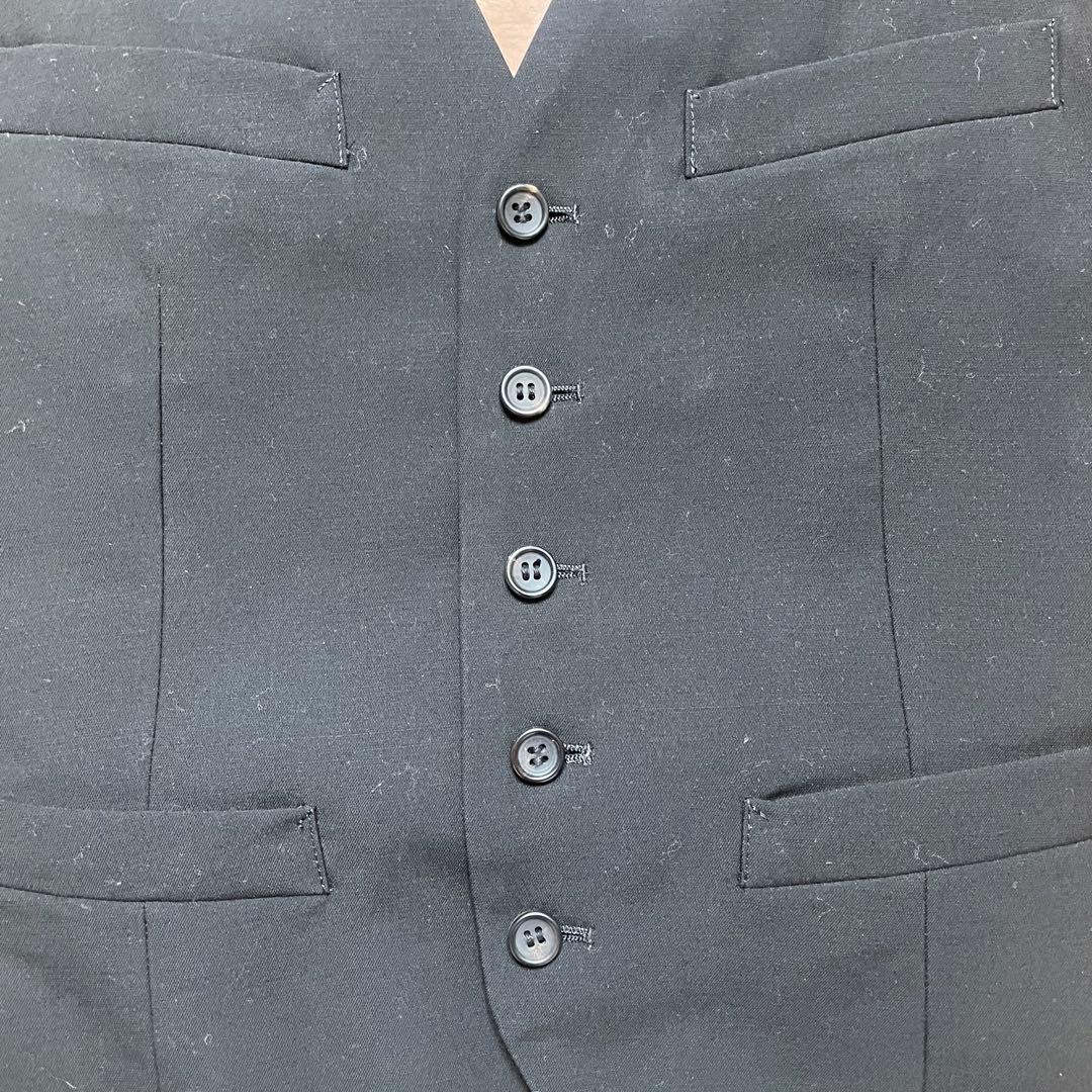 HELMUT LANG ヘルムートラング　ジレ　ベスト　スーツベスト　美品　黒