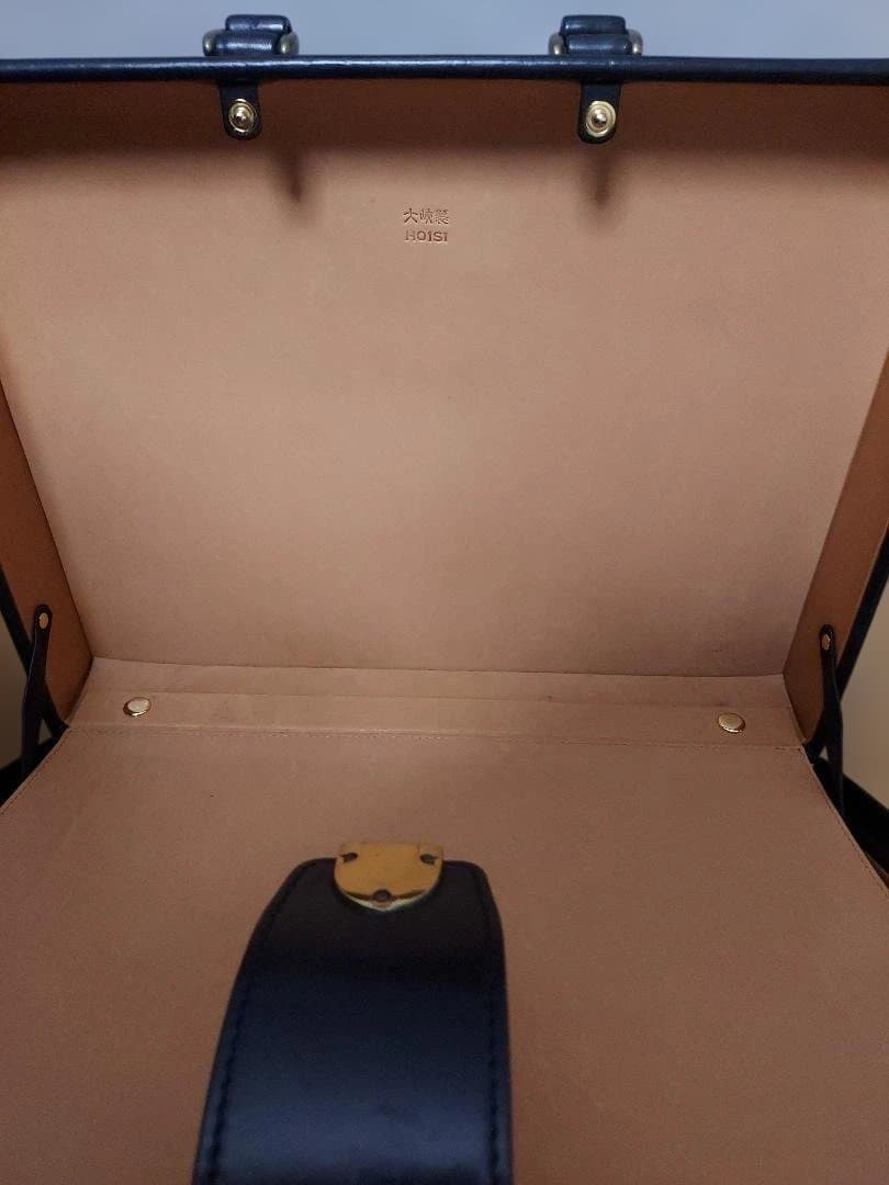 大峽 大峡製鞄 オーバーナイトケース ブラック 三陽山長別注 ビジネスバッグ