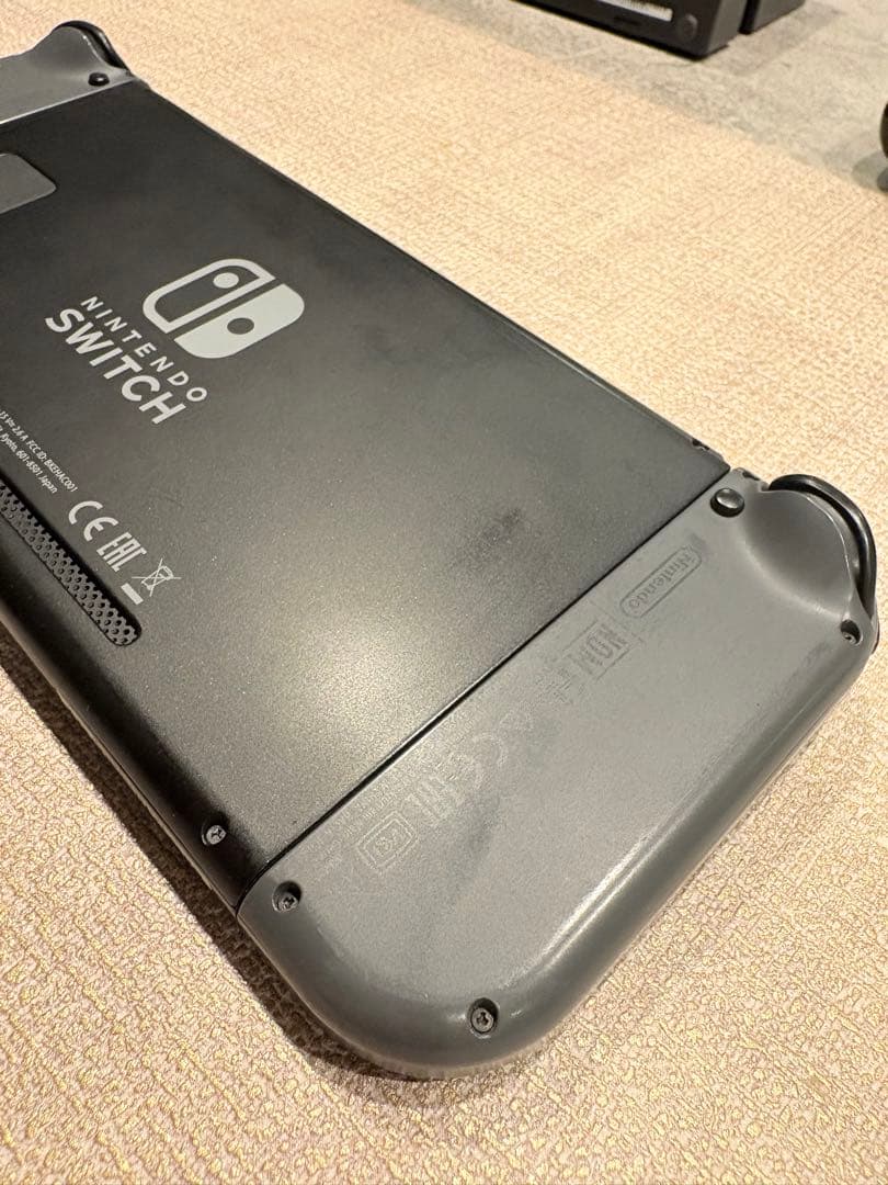 Nintendo Switch 本体 グレー ＋Joy-Conグリーン、ピンク付