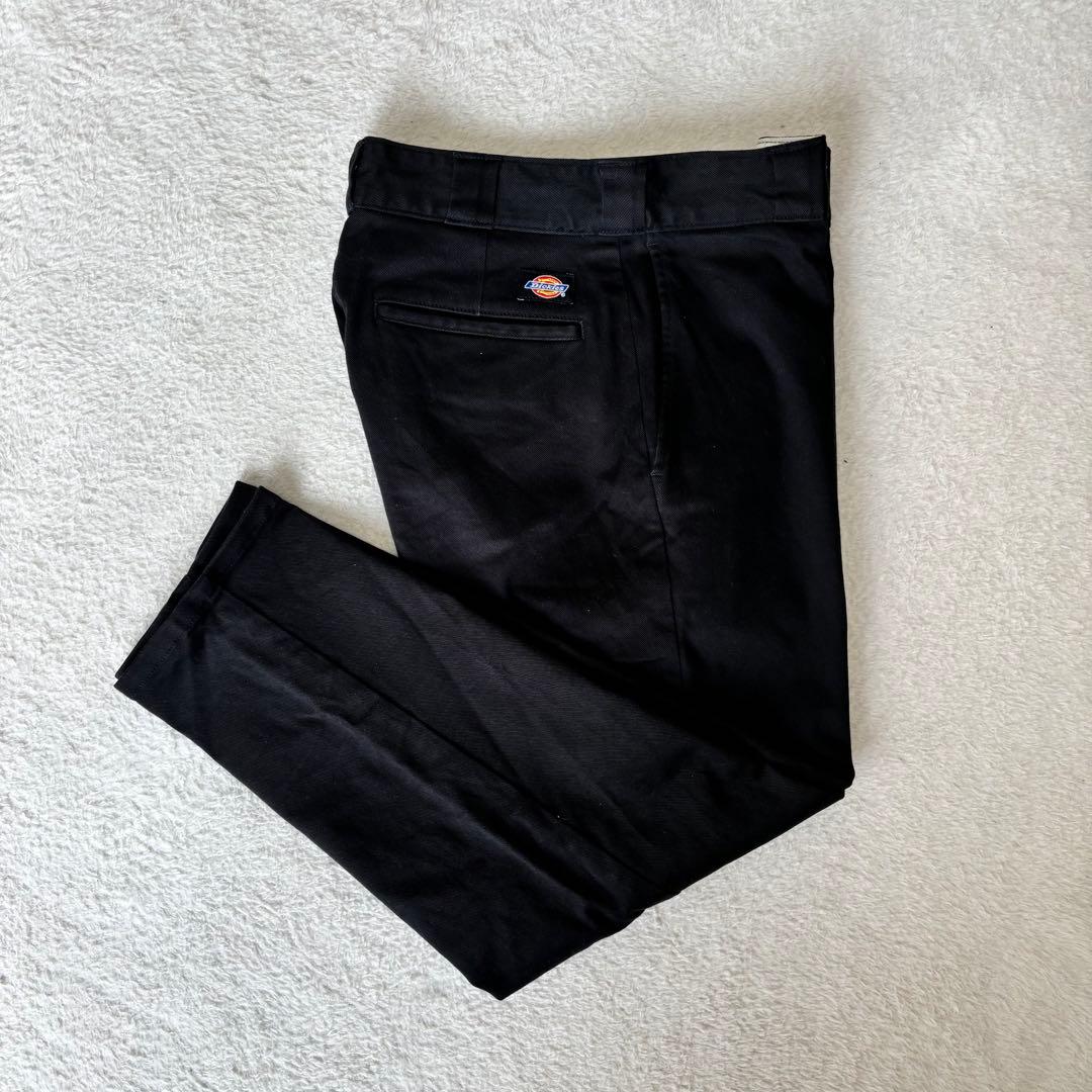 別注RHC ロンハーマン × ディッキーズ ストレッチコットンパンツ 黒