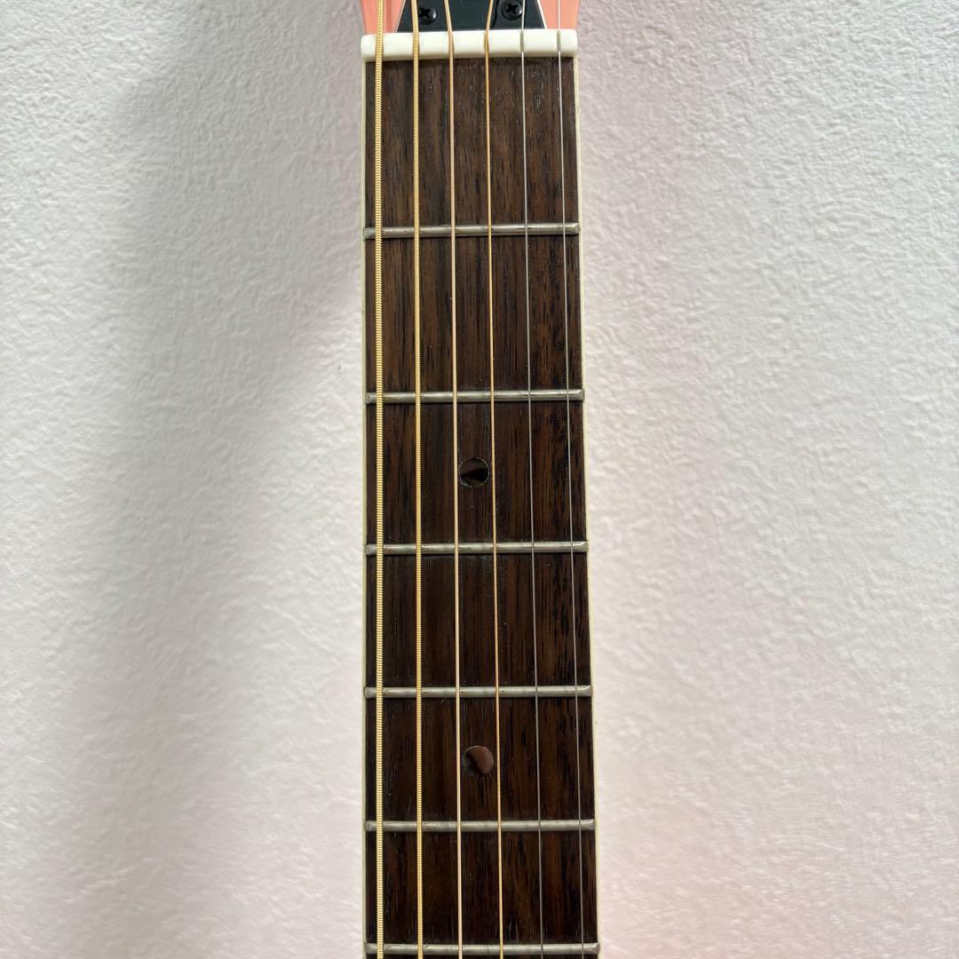 【希少】JJ Heart アコースティックギター JJC-HRTKIT ピンク