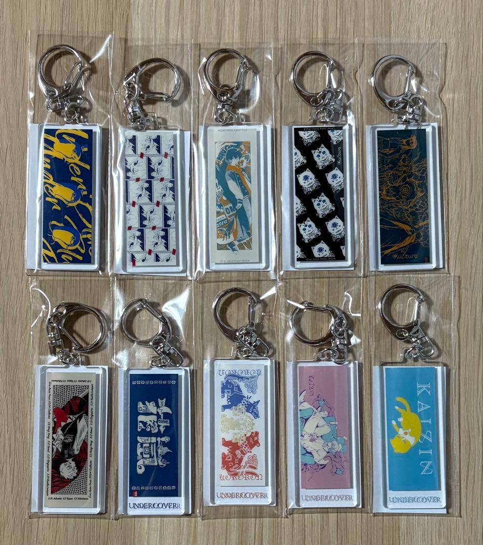 Eve UCくじ タオルアクリルキーホルダー G賞 10種 コンプリート