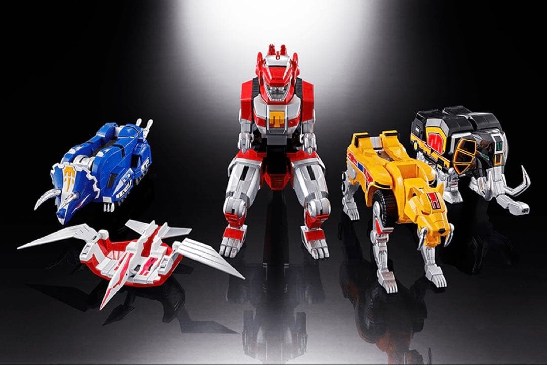 プレミアムバンダイ　超合金魂　恐竜戦隊ジュウレンジャー　究極大獣神セット