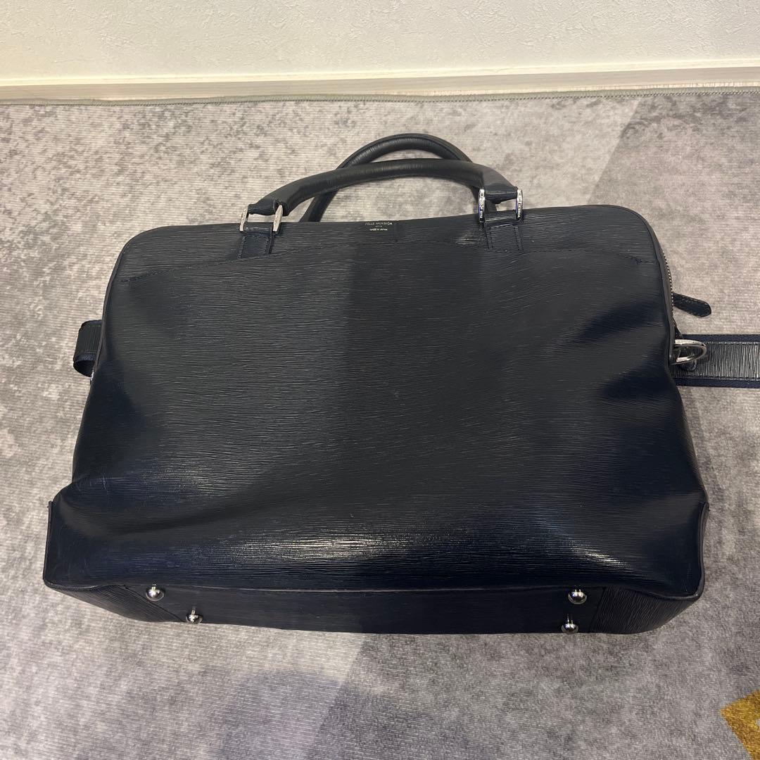 専用ペッレモルビダ　キャピターノ　ブリーフケース　ビジネスバッグ　2室　2way