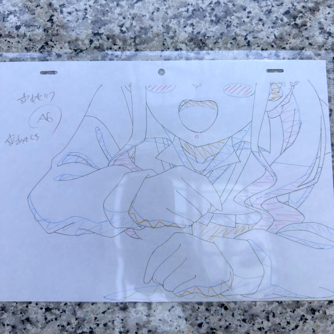 3枚セット 1点物 アニメ ばっどがーる 生原画 涼風涼