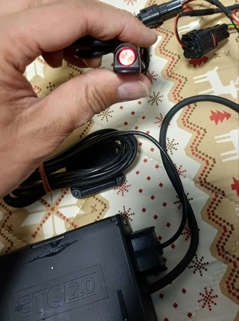 バイク用　日本無線　ETC JRM-21　通電確認済