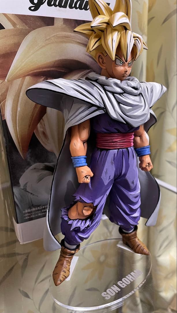 リペイント　ドラゴンボール　グランディスタ　超サイヤ人　孫悟飯　ニ次元彩色　2D