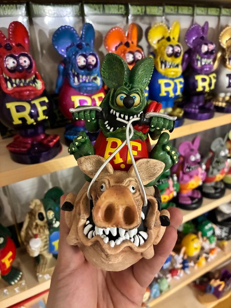 RAT FINK/ラットフィンク/フィギュア/豚