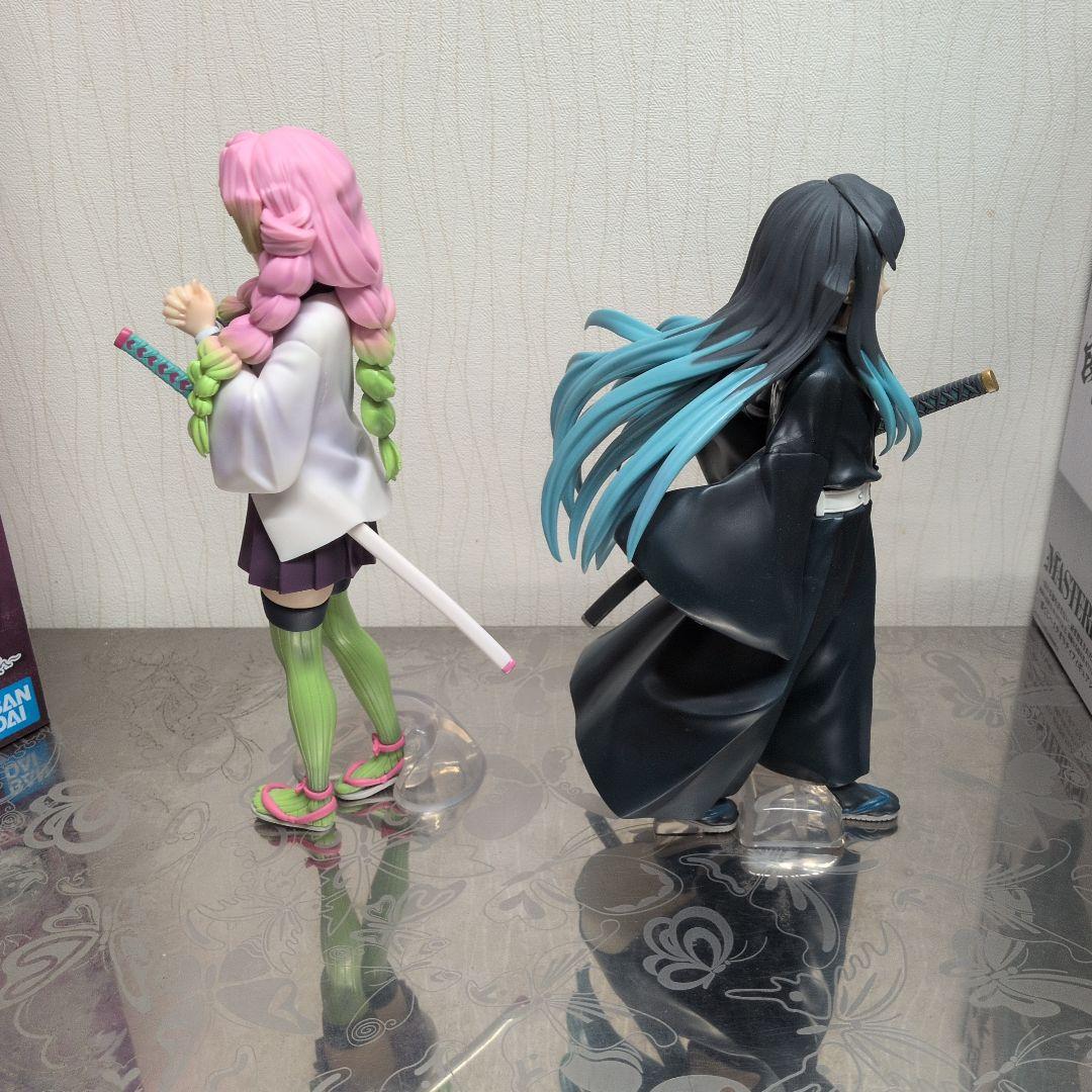 鬼滅の刃 いざ刀鍛冶の里へ 甘露寺蜜璃 時透無一郎 フィギュア ２種セット
